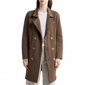 Frank & Eileen BELFAST Sweatshirt Coat, New, Olive GreenColor $398MSRP